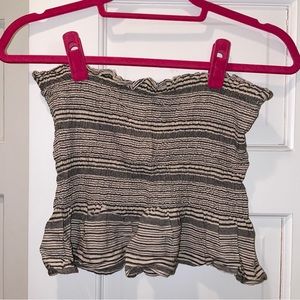American Eagle Smocked Tube Top